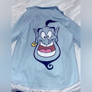 Disney x Cakeworthy Genie Button down shirt nwt